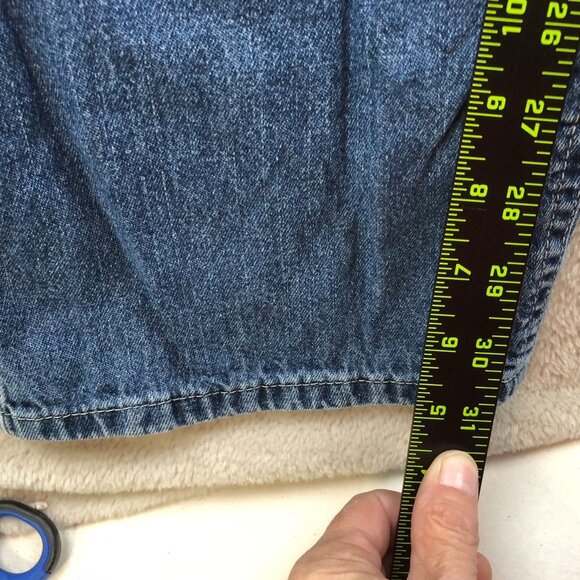 Lee Mens Jeans Size 29 Blue Denim Straight Leg Riveted Vintage Classic Casual - Picture 5 of 14